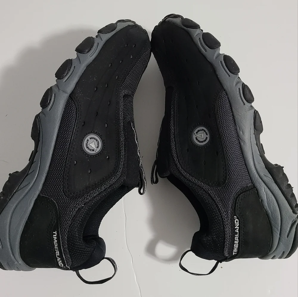 Timberland mountain athletic hiking walking shoes size 10M Black and gray - Picture 5 of 16
